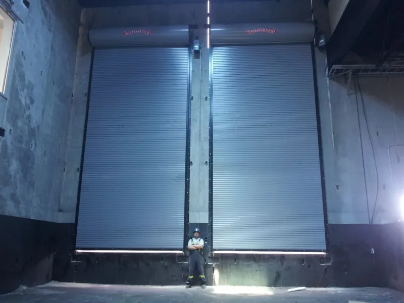 commercial · insulated rolling doors